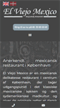 Mobile Screenshot of elviejomexico.dk